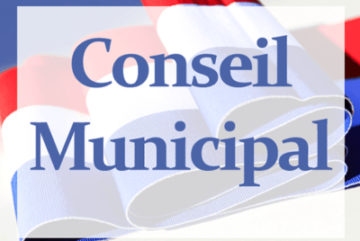 AFFICHE CONSEIL MUNICIPAL