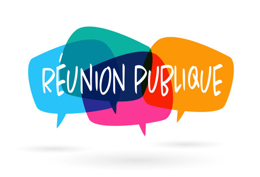 REUNION PUBLIQUE